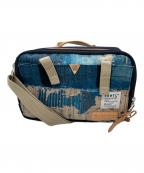 FDMTL×master-pieceファンダメンタル×マスターピース）の古着「2WAYショルダーバッグ」｜インディゴ