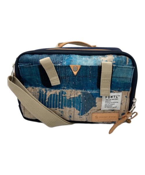FDMTL（ファンダメンタル）FDMTL (ファンダメンタル) master-piece (マスターピース) 2WAYショルダーバッグ インディゴの古着・服飾アイテム