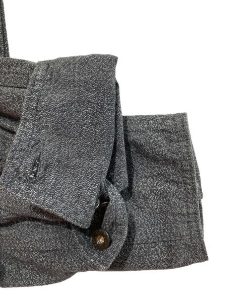 POST O'ALLS（ポストオーバーオールズ）POST O'ALLS (ポストオーバーオールズ) シャンブレーカバーオール グレー サイズ:XSの古着・服飾アイテム