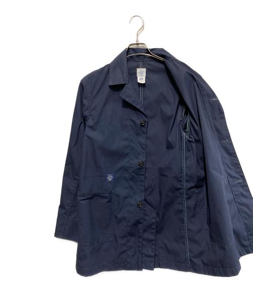 POST O'ALLS（ポストオーバーオールズ）POST O'ALLS (ポストオーバーオールズ) カバーオール ネイビー サイズ:Ｓの古着・服飾アイテム