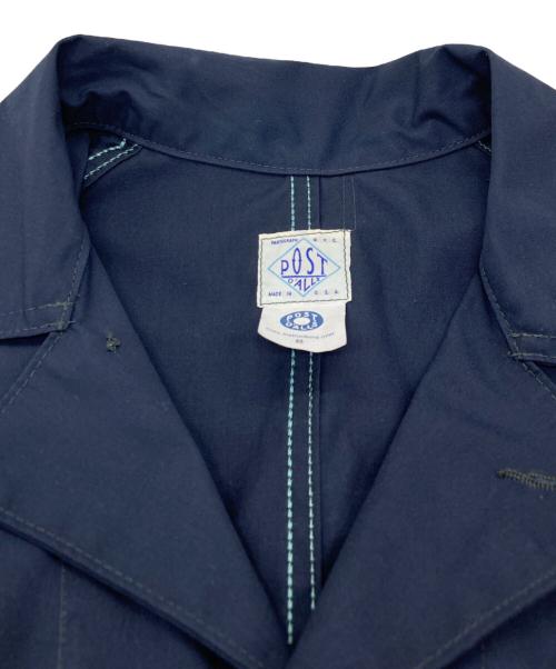 POST O'ALLS（ポストオーバーオールズ）POST O'ALLS (ポストオーバーオールズ) カバーオール ネイビー サイズ:Ｓの古着・服飾アイテム