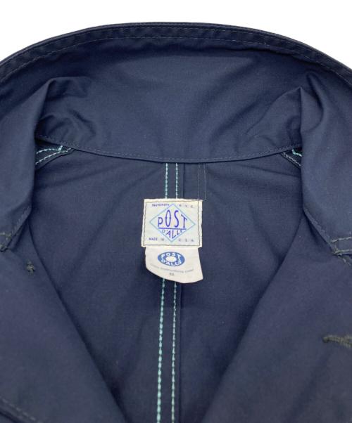 POST O'ALLS（ポストオーバーオールズ）POST O'ALLS (ポストオーバーオールズ) カバーオール ネイビー サイズ:Ｓの古着・服飾アイテム