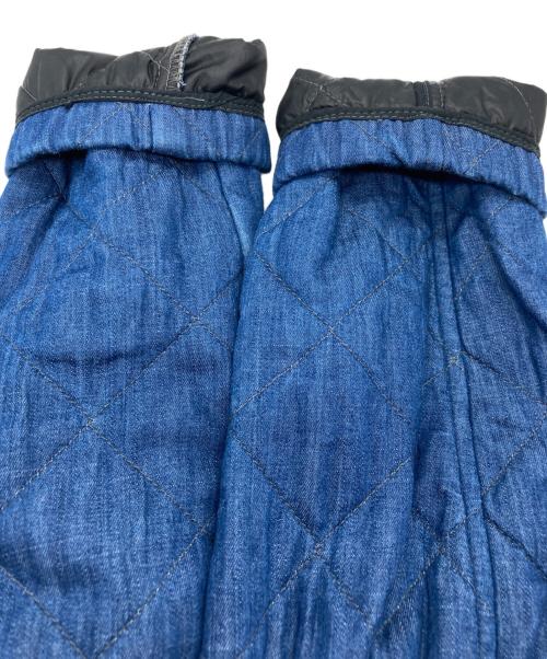 POST O'ALLS（ポストオーバーオールズ）POST O'ALLS (ポストオーバーオールズ) キルティングジャケット ブルー サイズ:Ｍの古着・服飾アイテム