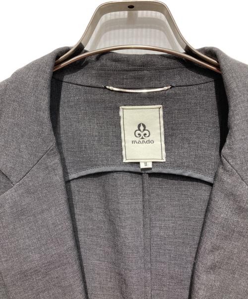 MANDO（マンドー）MANDO (マンドー) セットアップスーツ グレー サイズ:2の古着・服飾アイテム