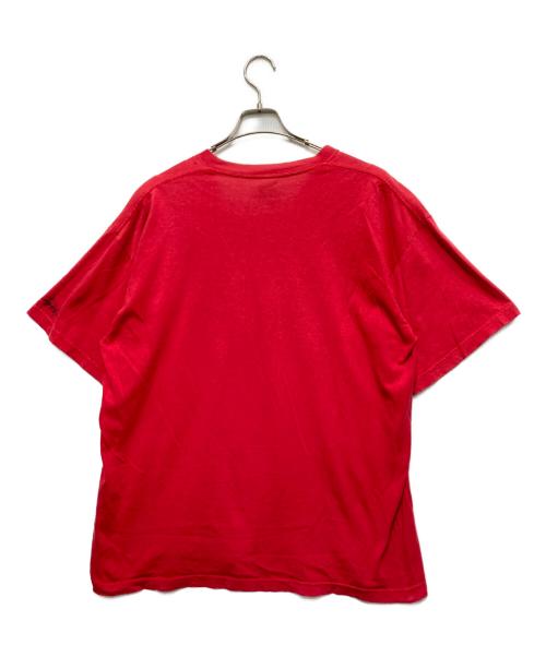 stussy（ステューシー）stussy (ステューシー) プリントTシャツ レッド サイズ:XLの古着・服飾アイテム