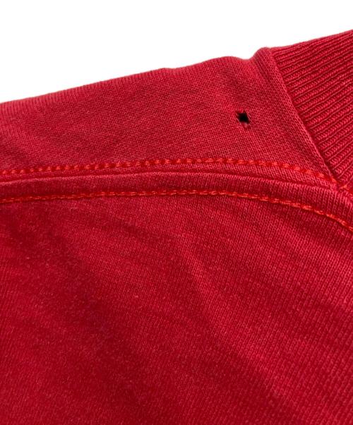 stussy（ステューシー）stussy (ステューシー) プリントTシャツ レッド サイズ:XLの古着・服飾アイテム