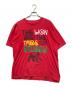 stussy（ステューシー）の古着「プリントTシャツ」｜レッド