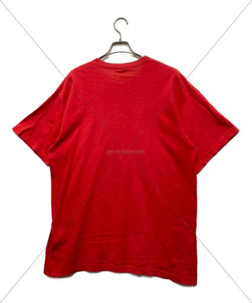 stussy（ステューシー）stussy (ステューシー) プリントTシャツ レッド サイズ:XLの古着・服飾アイテム
