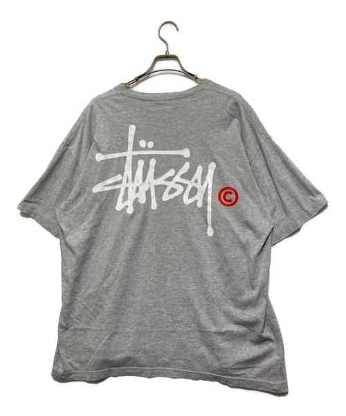 stussy（ステューシー）stussy (ステューシー) プリントTシャツ グレー サイズ:XLの古着・服飾アイテム