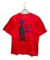 stussy (ステューシー) キングシャドーマンプリントTシャツ レッド サイズ:L：30000円