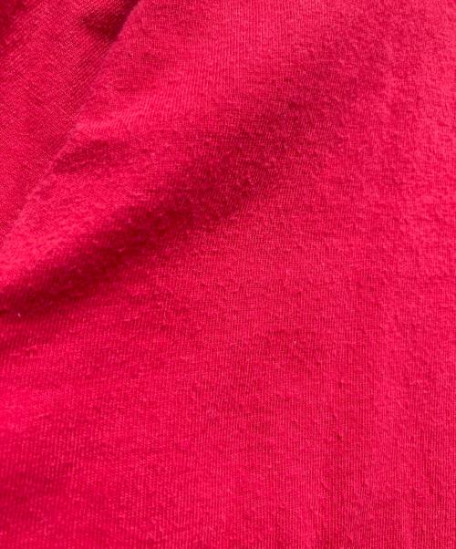 stussy（ステューシー）stussy (ステューシー) シャネルロゴプリントTシャツ レッド サイズ:Lの古着・服飾アイテム