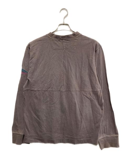 STONE ISLAND（ストーンアイランド）STONE ISLAND (ストーンアイランド) ロングスリーブカットソー ブラウン サイズ:Ｍの古着・服飾アイテム