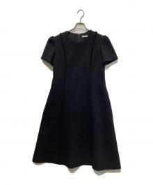 FOXEY NEWYORK（フォクシーニューヨーク）の古着「Dress Yvette/ドレス イヴェット」｜ブラック