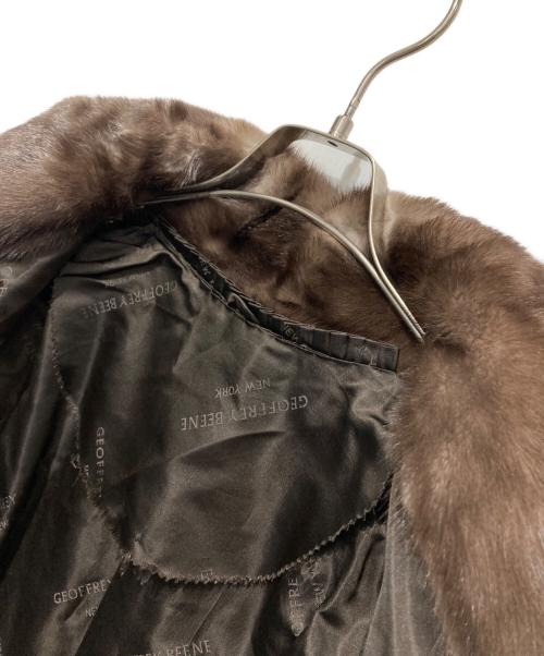 GEOFFREY BEENE（ジェフリー・ビーン）GEOFFREY BEENE (ジェフリー・ビーン) ミンクコート ブラウン サイズ:LLの古着・服飾アイテム
