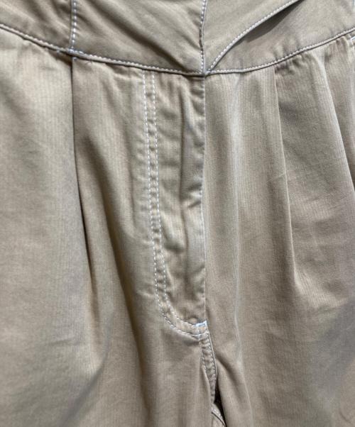 LOEWE（ロエベ）LOEWE (ロエベ) グルカパンツ ベージュ サイズ:36の古着・服飾アイテム