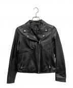 23区ニジュウサンク）の古着「ライダースジャケット」｜ブラック