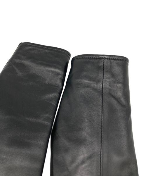 23区（ニジュウサンク）23区 (ニジュウサンク) ライダースジャケット ブラック サイズ:40の古着・服飾アイテム