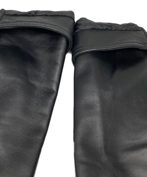 23区（ニジュウサンク）23区 (ニジュウサンク) ライダースジャケット ブラック サイズ:40の古着・服飾アイテム