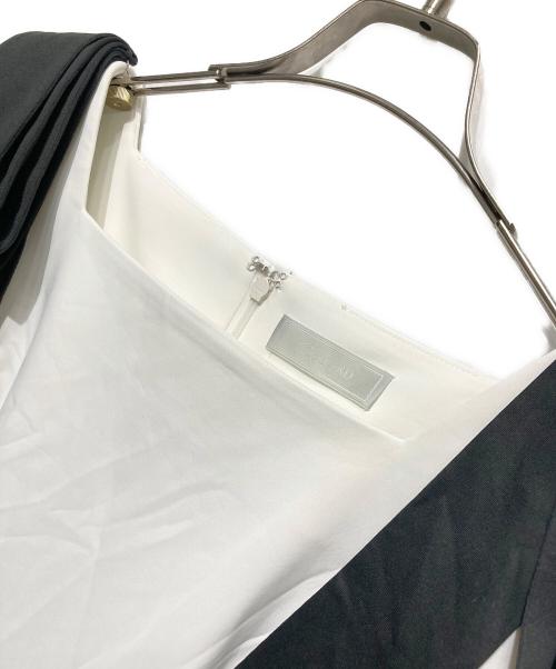 CELFORD（セルフォード）CELFORD (セルフォード) ショルダーリボンワンピース ホワイト サイズ:36の古着・服飾アイテム