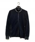 HUGO BOSSヒューゴ ボス）の古着「ジップジャケット」｜ブラック