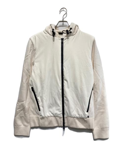 BOSS（ボス）BOSS (ボス) フード付きナイロン切替ジャケット ベージュ サイズ:Sの古着・服飾アイテム