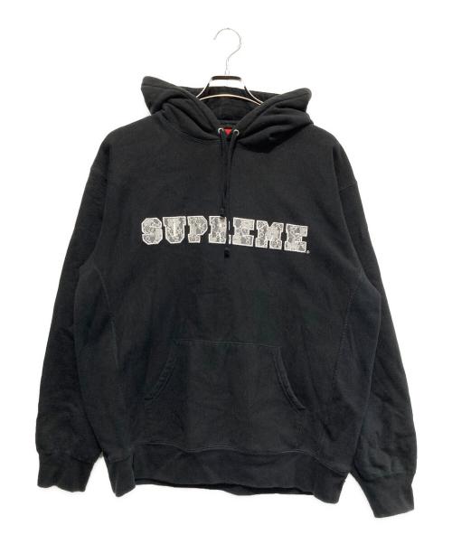 SUPREME（シュプリーム）SUPREME (シュプリーム) Lace hooded Sweatshirt ブラック サイズ:Lの古着・服飾アイテム