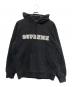 SUPREME（シュプリーム）の古着「Lace hooded Sweatshirt」｜ブラック