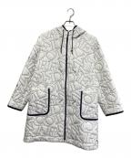 LEONARD SPORTレオナール スポーツ）の古着「キルティングコート」｜ホワイト