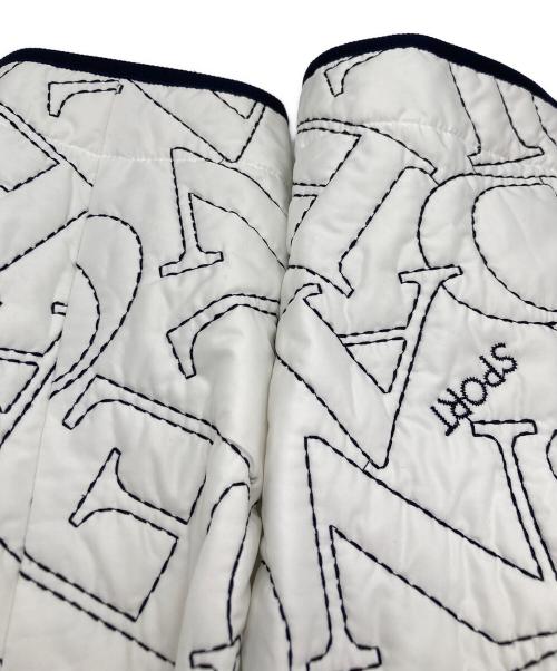 LEONARD SPORT（レオナール スポーツ）LEONARD SPORT (レオナール スポーツ) キルティングコート ホワイト サイズ:42の古着・服飾アイテム