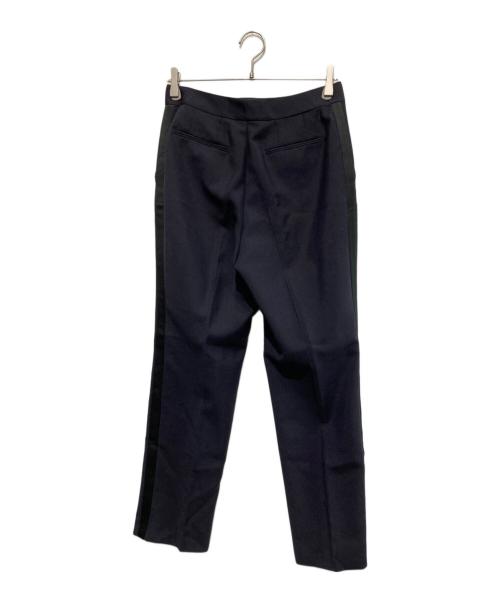 BOTTEGA VENETA（ボッテガベネタ）BOTTEGA VENETA (ボッテガベネタ) モヘアブレンドセンタープレスパンツ ネイビー サイズ:40の古着・服飾アイテム