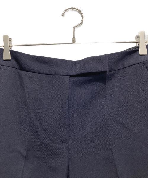 BOTTEGA VENETA（ボッテガベネタ）BOTTEGA VENETA (ボッテガベネタ) モヘアブレンドセンタープレスパンツ ネイビー サイズ:40の古着・服飾アイテム