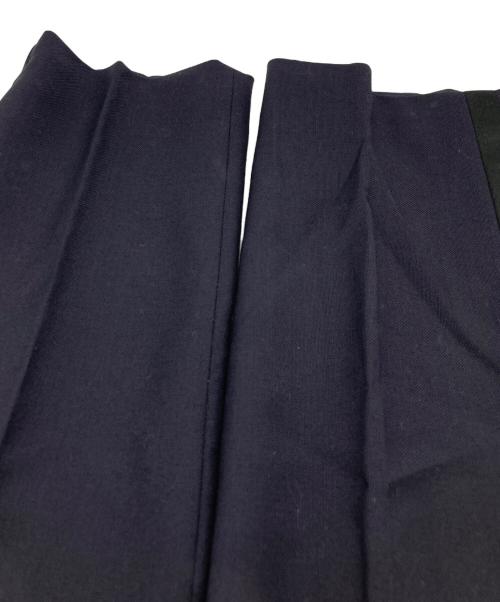 BOTTEGA VENETA（ボッテガベネタ）BOTTEGA VENETA (ボッテガベネタ) モヘアブレンドセンタープレスパンツ ネイビー サイズ:40の古着・服飾アイテム