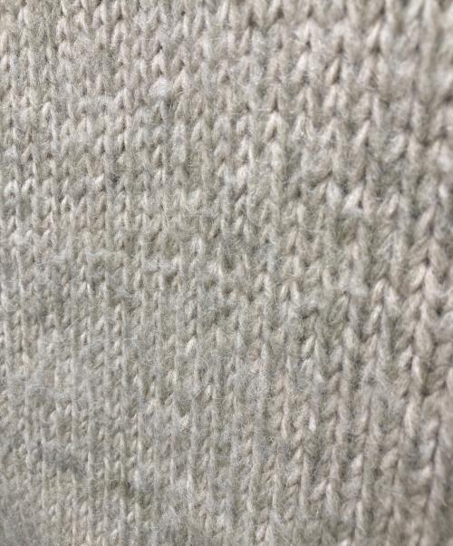 Maison Margiela（メゾンマルジェラ）Maison Margiela (メゾンマルジェラ) アルパカニットベスト ベージュ サイズ:1の古着・服飾アイテム