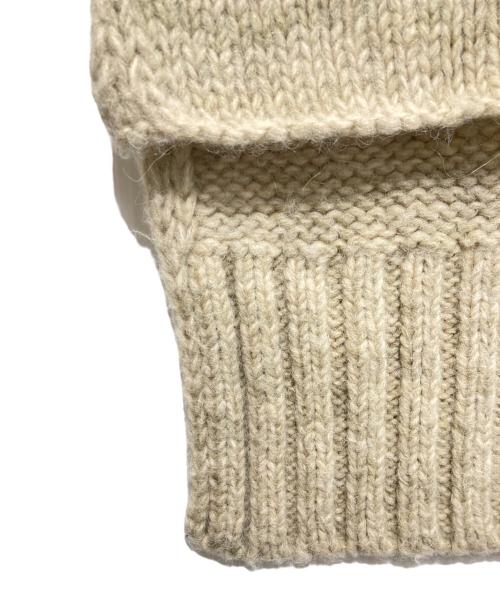 Maison Margiela（メゾンマルジェラ）Maison Margiela (メゾンマルジェラ) アルパカニットベスト ベージュ サイズ:1の古着・服飾アイテム