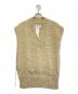 Maison Margiela（メゾンマルジェラ）の古着「アルパカニットベスト」｜ベージュ