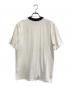 Acne studios (アクネ ストゥディオス) NAVID NECK LOGO TEE ホワイト サイズ:L：6000円