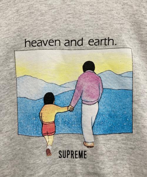 SUPREME（シュプリーム）SUPREME (シュプリーム) Heaven and Earth Tee ライトグレー サイズ:Lの古着・服飾アイテム