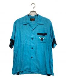 東洋エンタープライズ（トウヨウエンタープライズ）の古着「SUKA BOWLING SHIRT “CPO CLUB”」｜スカイブルー
