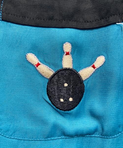 東洋エンタープライズ（トウヨウエンタープライズ）東洋エンタープライズ (トウヨウエンタープライズ) SUKA BOWLING SHIRT “CPO CLUB” スカイブルー サイズ:Lの古着・服飾アイテム