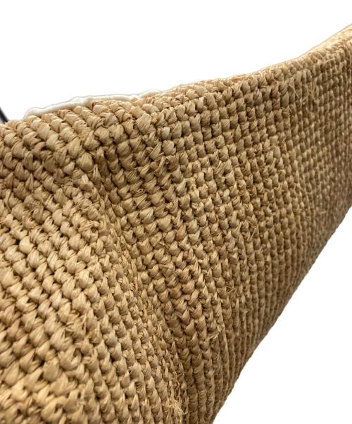 Athena NEW YORK（アシーナニューヨーク）Athena New York (アシーナニューヨーク) カゴバッグ ベージュの古着・服飾アイテム