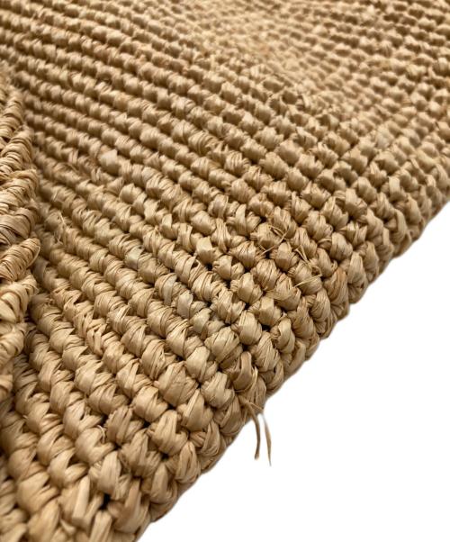 Athena NEW YORK（アシーナニューヨーク）Athena New York (アシーナニューヨーク) カゴバッグ ベージュの古着・服飾アイテム