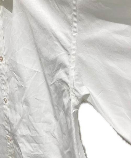 BLAMINK（ブラミンク）BLAMINK (ブラミンク) 25SSコットンレギュラーショートスリーブシャツ ホワイト サイズ:36の古着・服飾アイテム