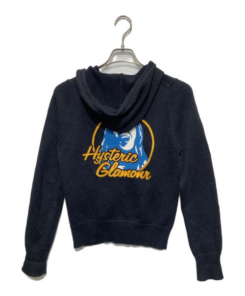 Hysteric Glamour（ヒステリックグラマー）Hysteric Glamour (ヒステリックグラマー) リネンジップジャケット ブラック サイズ:FREEの古着・服飾アイテム