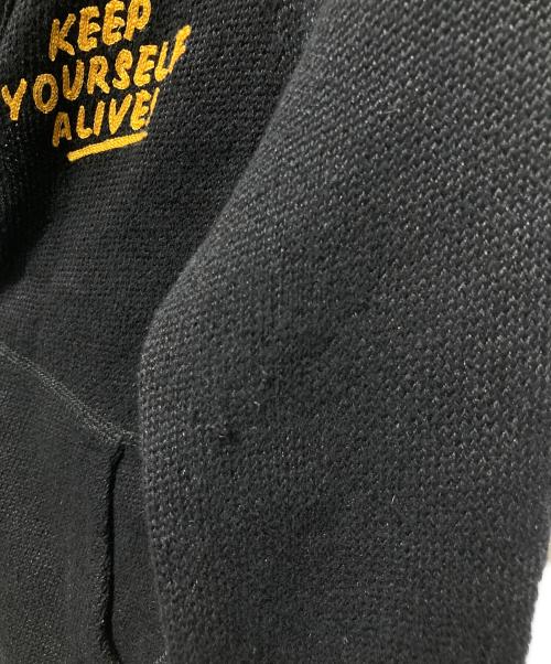 Hysteric Glamour（ヒステリックグラマー）Hysteric Glamour (ヒステリックグラマー) リネンジップジャケット ブラック サイズ:FREEの古着・服飾アイテム