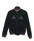 Hysteric Glamourヒステリックグラマー）の古着「ベロアジャケット」｜ブラック