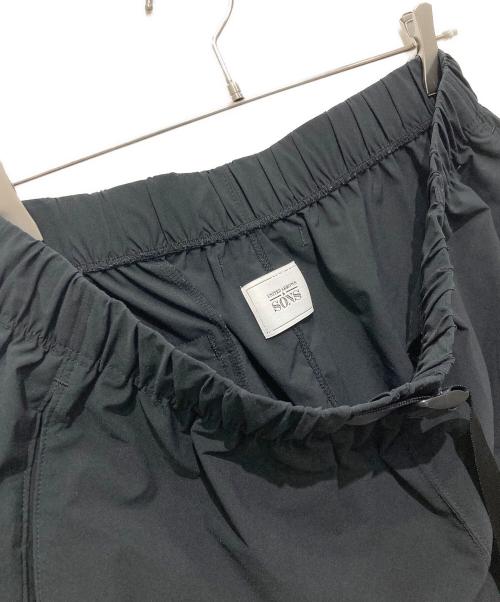 UNITED ARROWS & SONS（ユナイテッドアローズ アンド サンズ）UNITED ARROWS & SONS (ユナイテッドアローズ アンド サンズ) ストレートパンツ ブラック サイズ:Lの古着・服飾アイテム