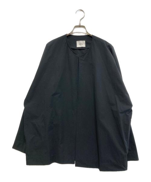 UNITED ARROWS & SONS（ユナイテッドアローズ アンド サンズ）UNITED ARROWS & SONS (ユナイテッドアローズ アンド サンズ) ボタンレス カーディガン ブラック サイズ:Mの古着・服飾アイテム