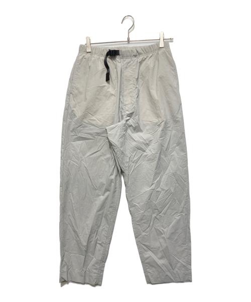 GRAMICCI（グラミチ）GRAMICCI (グラミチ) N.HOOLYWOOD (エヌ ハリウッド) クライミング イージー テーパード スラックスパンツ ライトグレー サイズ:Freeの古着・服飾アイテム