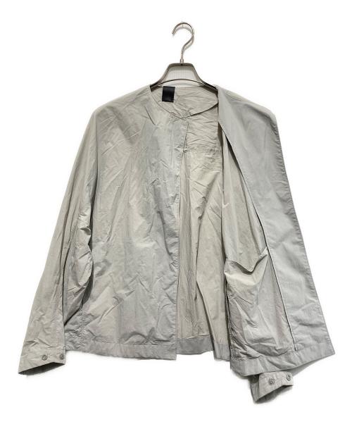 N.HOOLYWOOD（エヌ ハリウッド）N.HOOLYWOOD (エヌ ハリウッド) GRAMICCI (グラミチ) CARDIGAN SHIRT ライトグレー サイズ:36の古着・服飾アイテム