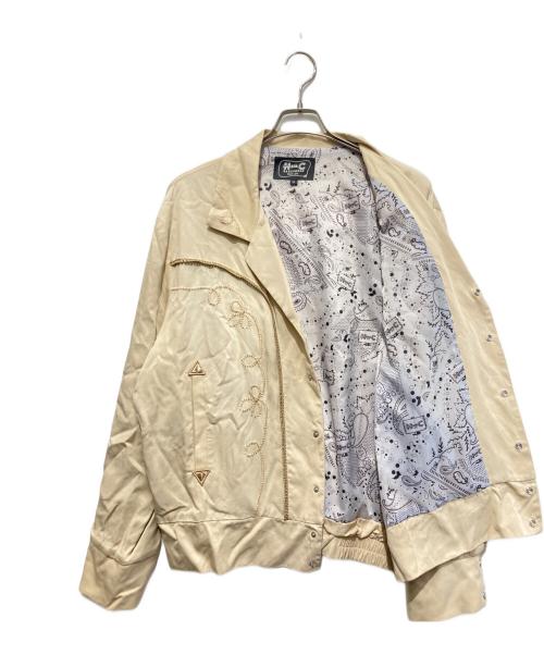 H BAR C（エイチバーシー）H BAR C (エイチバーシー) JOURNAL STANDARD (ジャーナルスタンダード) 別注The Bolero Western Jacket ホワイト サイズ:XLの古着・服飾アイテム